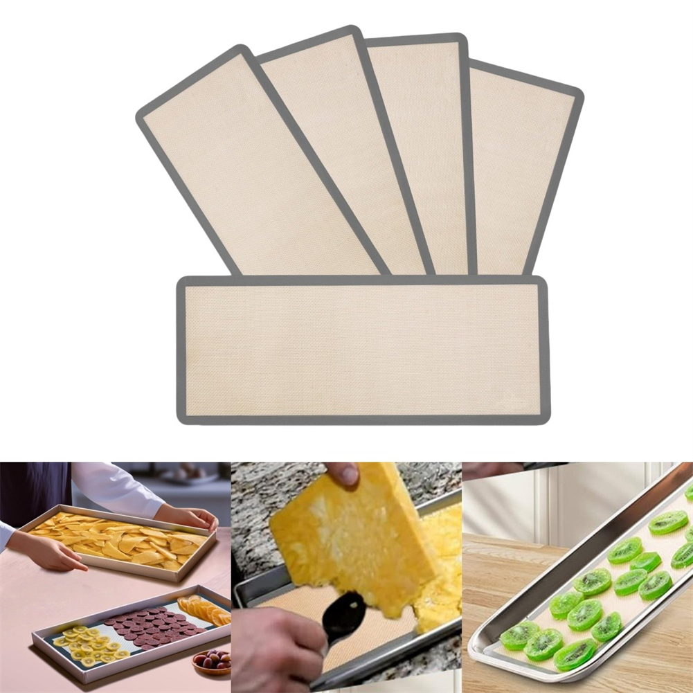 Kitchen Baking Ware - 5 adet silikon pişirme paspasları M
