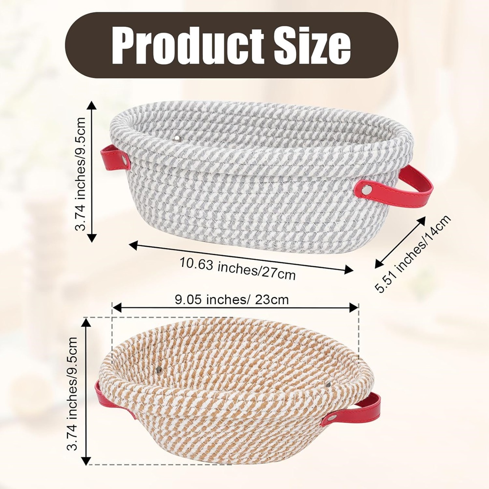 Proofing Basket Banneton - 2'li Paket Banneton Ekşi Mayalı Ekmek
