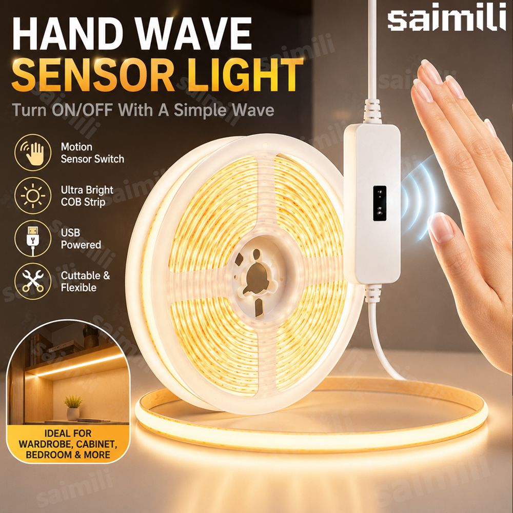 Kitchen Baking Cabinet - COB LED Işık Şeridi Hareket Sensörü