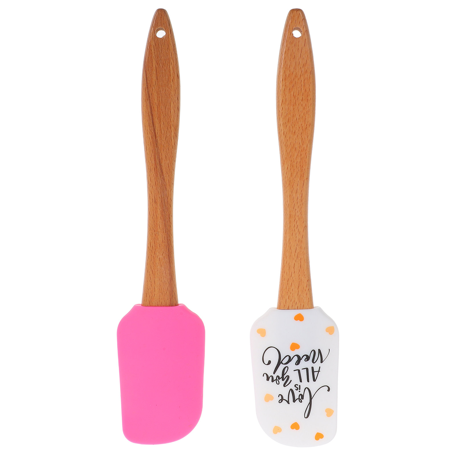 Baking Kitchen Design - 2 Adet Sevgililer Günü Kalp Tasarımlı
