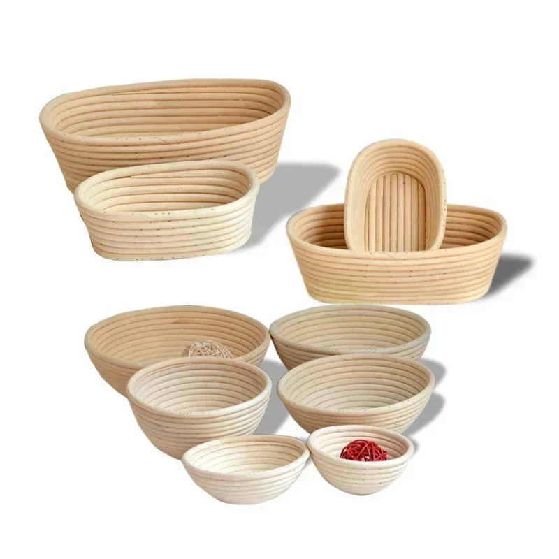 Proofing Basket Banneton - Rattan Ekmek Mayalama Sepeti Ekmek Sepeti