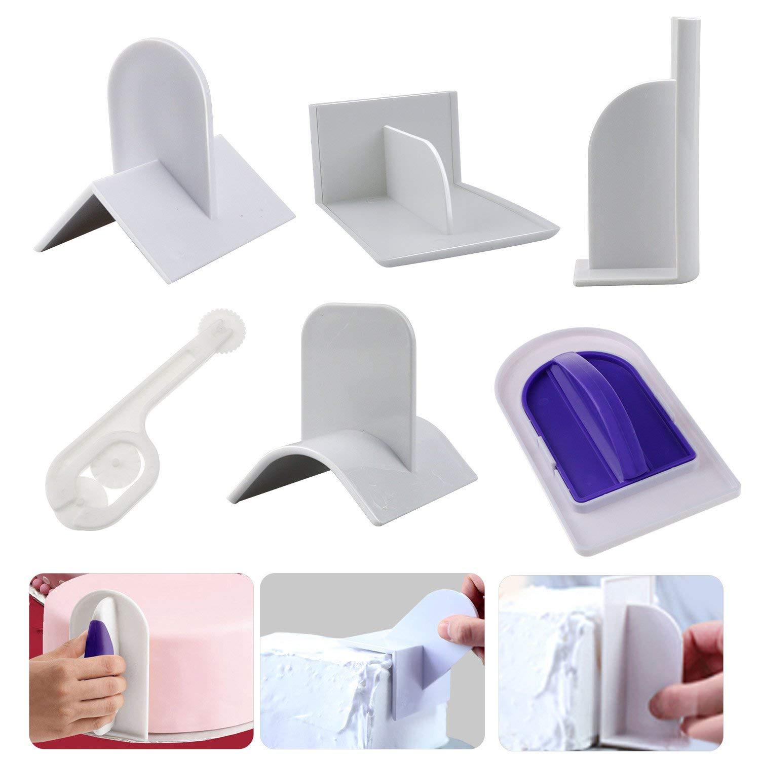 Fondant Smoother Set - Fondan Kek Pürüzsüz Gumpaste Dekorasyon Modelleme