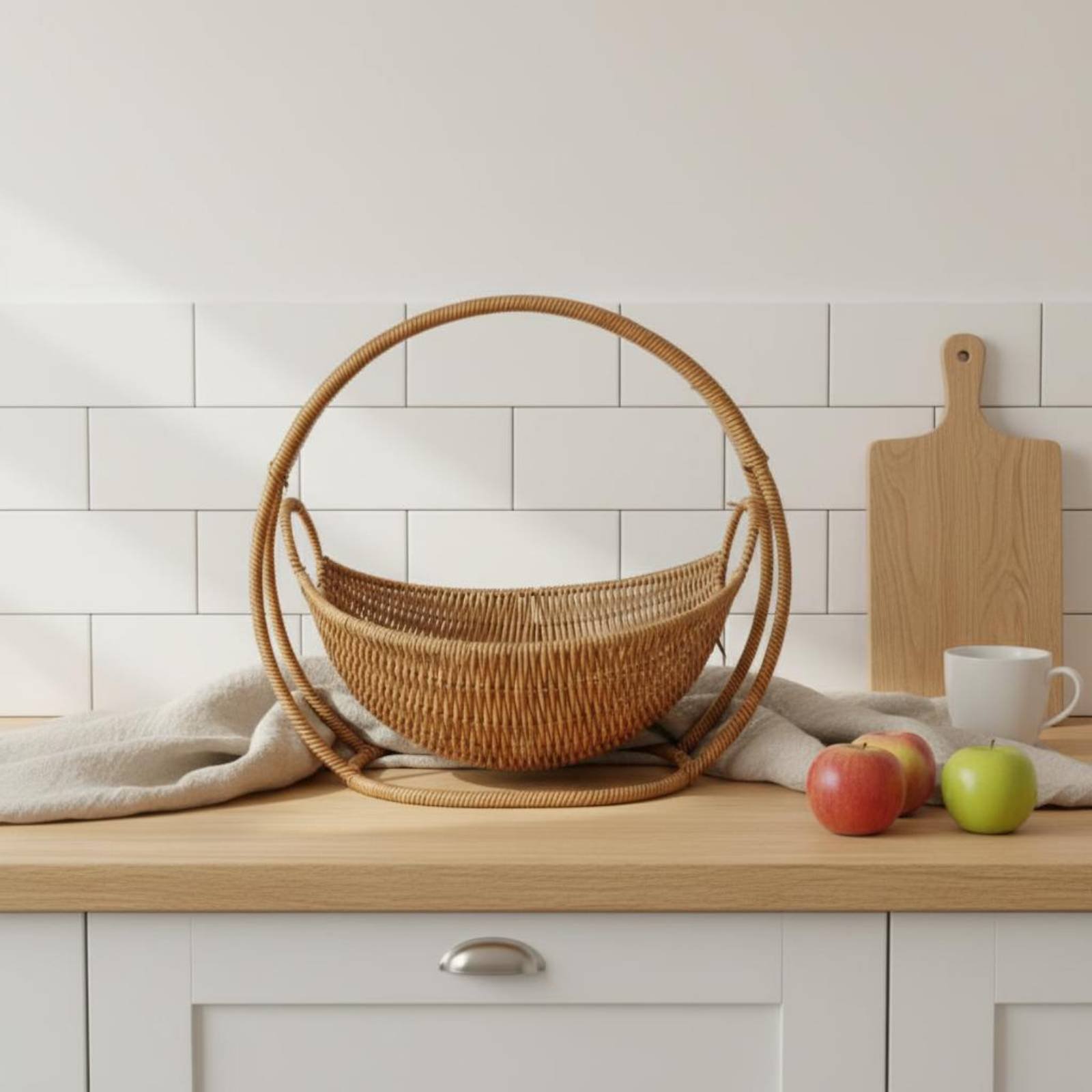 Baking Kitchen Design - Beşik Tasarımlı Ekmek Sepeti El Dokuması