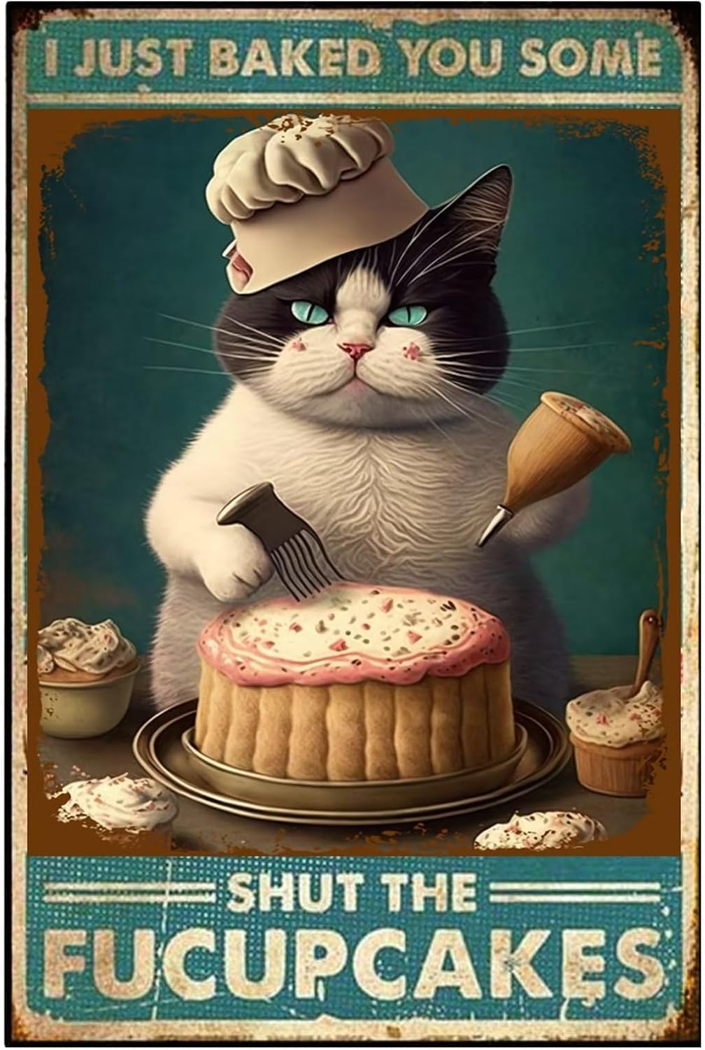 Kitchen For Baking - Teneke Tabelalar Kedi Kekleri, Sizin İçin