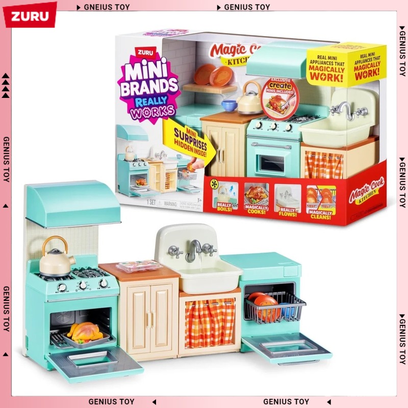 Mini Kitchen Baking - Zuru Mini Markalar Sihirli Aşçı Mutfak