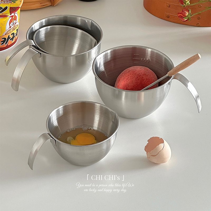 Kitchen Baking Bowls - Paslanmaz Çelik Ölçü ve Karıştırma Kabı