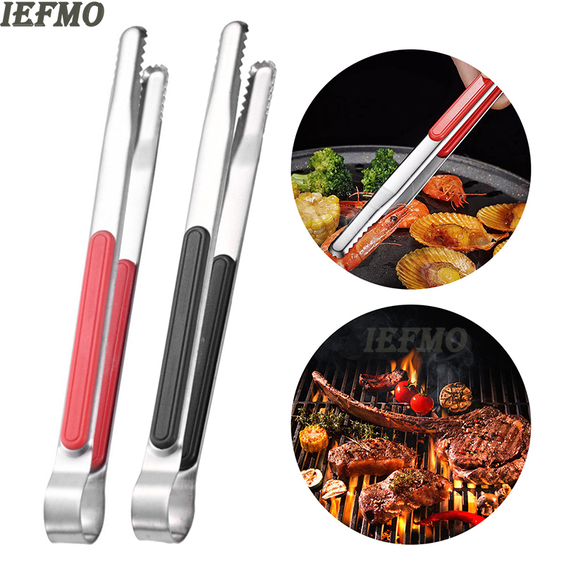 Kitchen Baking Ware - Paslanmaz Çelik Barbekü Izgara Maşası Yiyecek