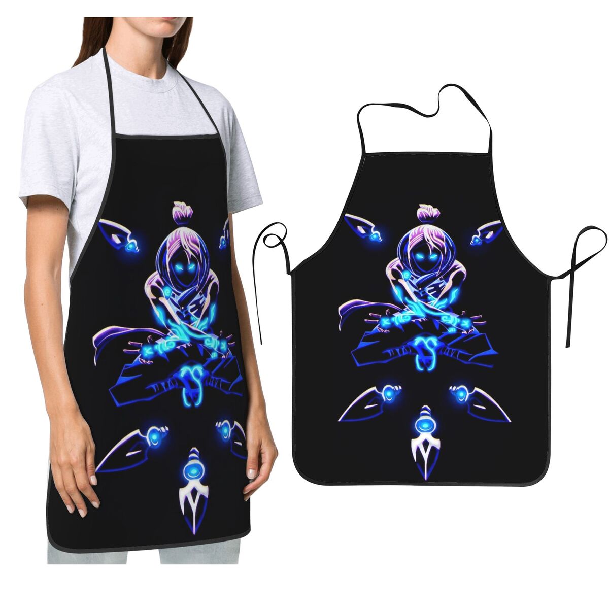 Kitchen Baking Game - Jett V-Valorant Riot Games Önlükleri Şef