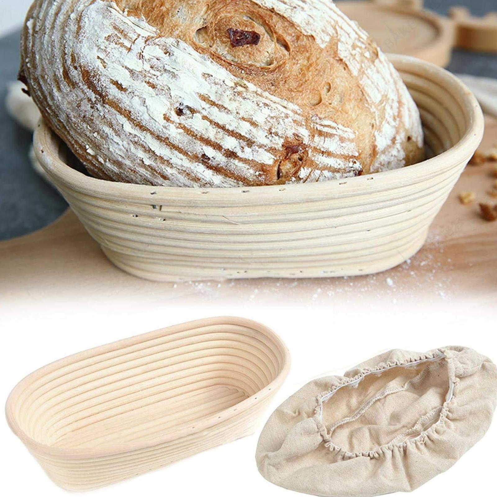 Proofing Basket Banneton - Rattan Ekmek Mayalama Sepeti Oval Rattan