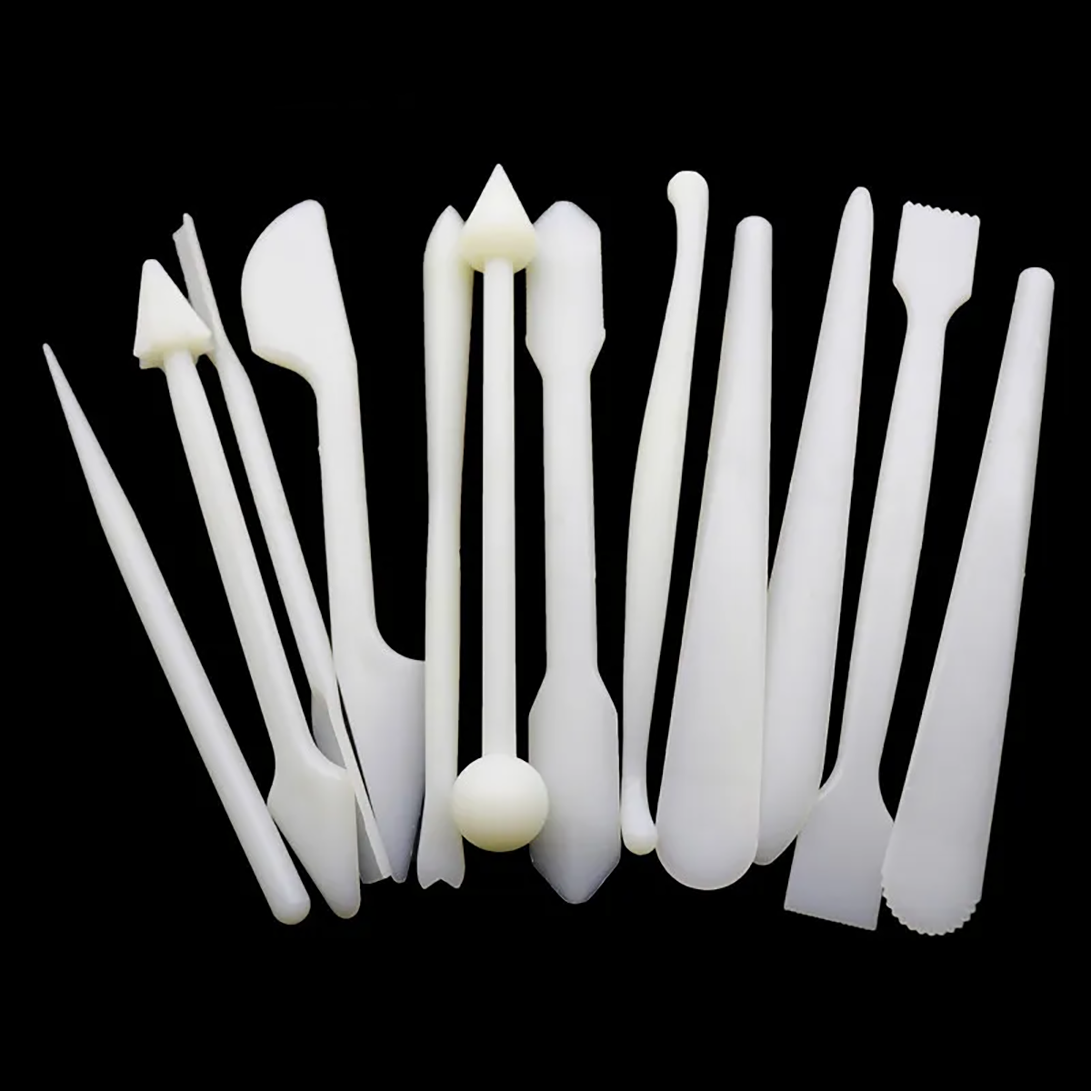 Fondant Smoother Set - 12 adet 14 Adet Fondan Kek