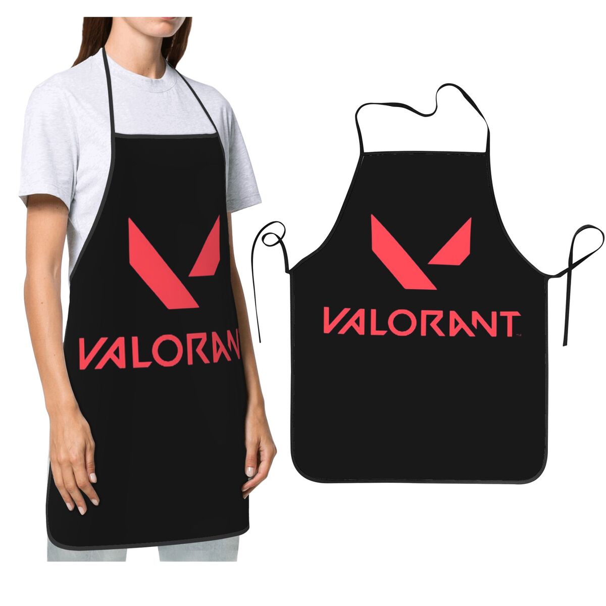 Kitchen Baking Game - V-Valorant Riot Games Atış Önlükleri Şef