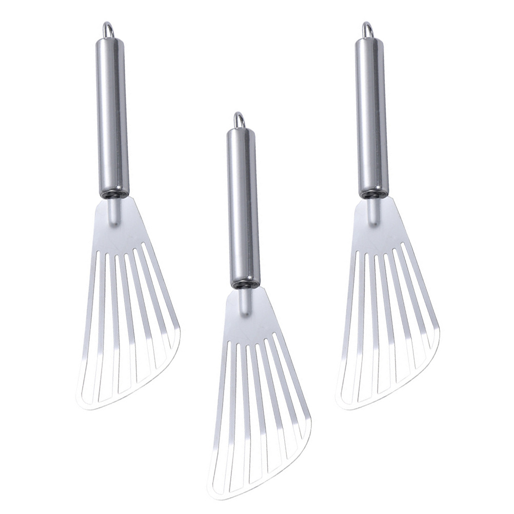 Kitchen Baking Ware - 3 adet paslanmaz çelik spatula biftek
