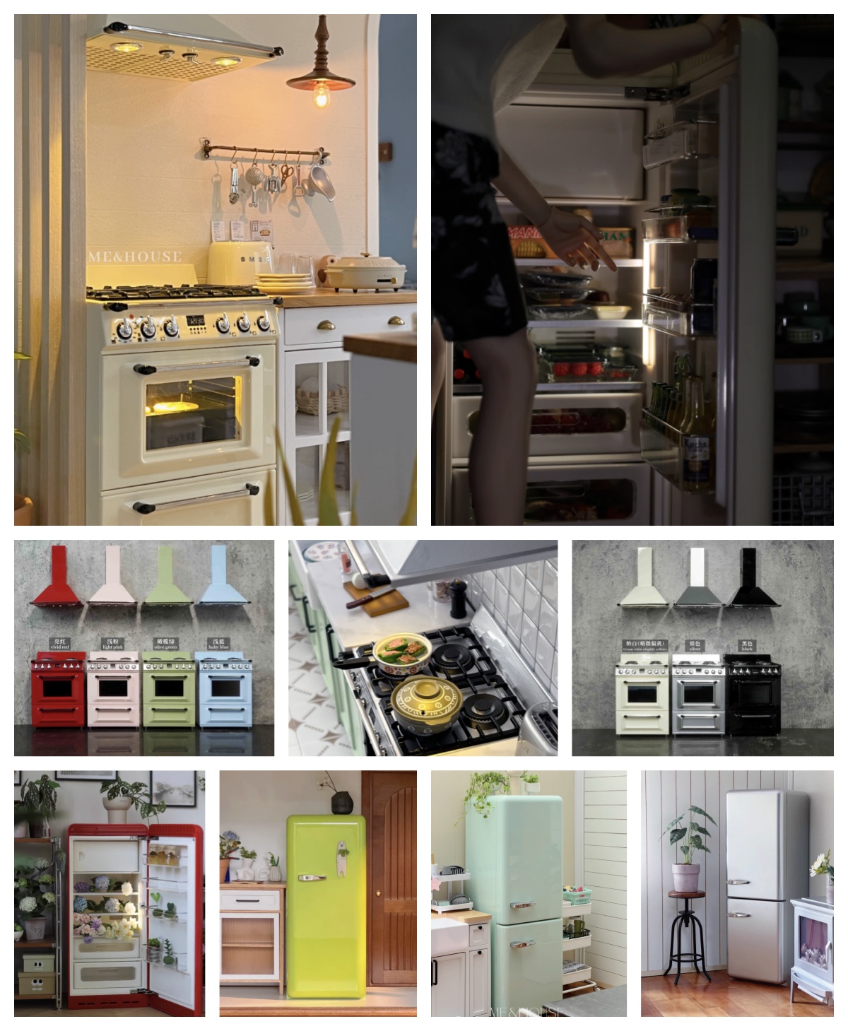 1/6 Modern Minyatür mutfak mob - Kitchen Baking Cabinet incelemesi ve fiyatı