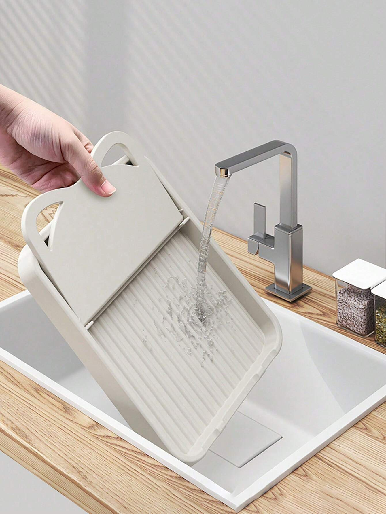1/2 adet çok fonksiyonlu tava  - Kitchen Baking Pan Organizer incelemesi ve fiyatı