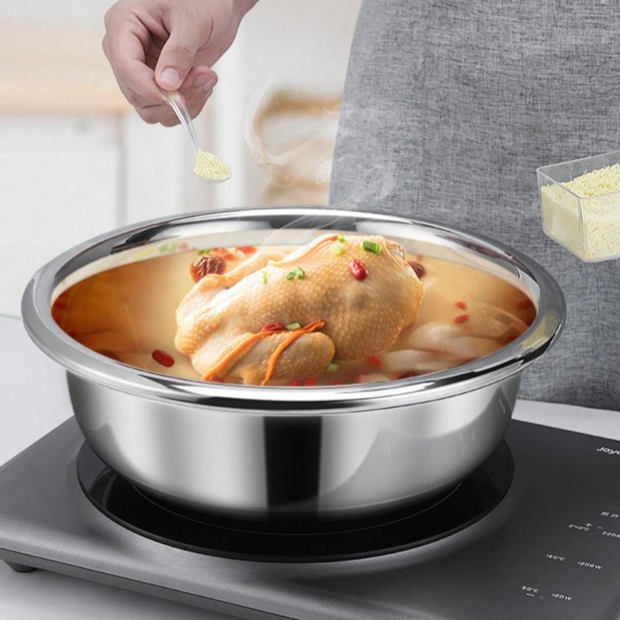 Paslanmaz Çelik Yuvarlak Mutfa - Kitchen Baking Bowls incelemesi ve fiyatı