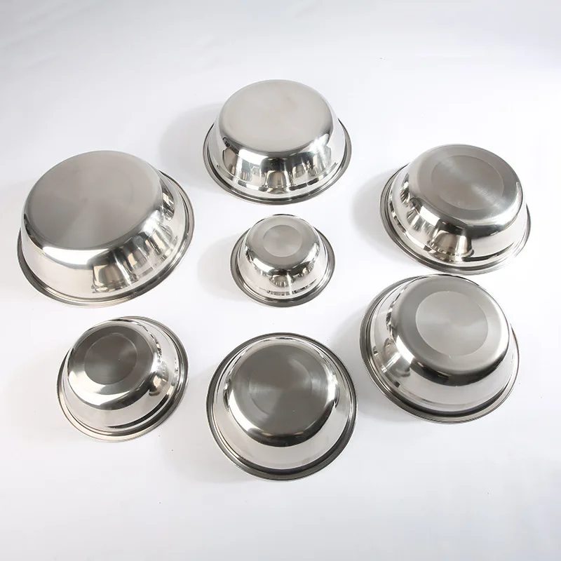 Paslanmaz Çelik Yuvarlak Kalın - Kitchen Baking Bowls incelemesi ve fiyatı