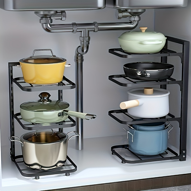 Ayarlanabilir Tencere Rafı Düz - Kitchen Baking Pan Organizer incelemesi ve fiyatı
