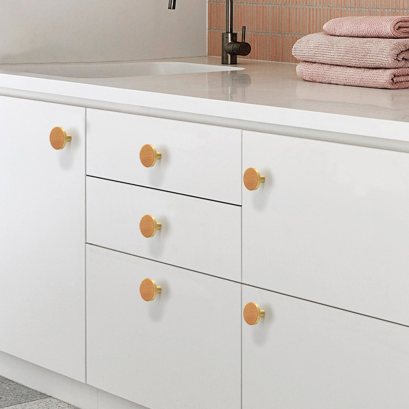 Ahşap pirinç kapı kolları ve k - Kitchen Baking Cabinet incelemesi ve fiyatı