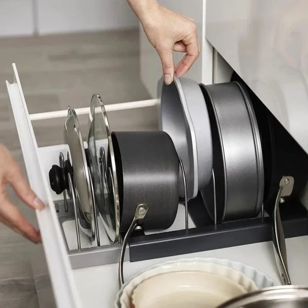 Genişletilebilir Tencere Kapağ - Kitchen Baking Pan Organizer incelemesi ve fiyatı
