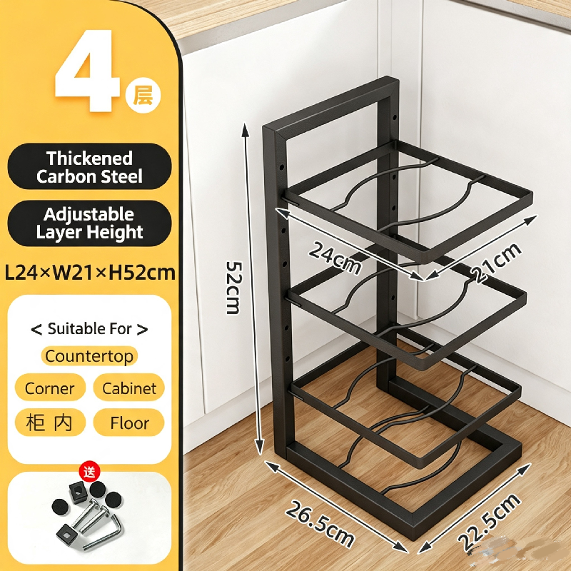 Ayarlanabilir Tencere Rafı Düz - Kitchen Baking Pan Organizer incelemesi ve fiyatı