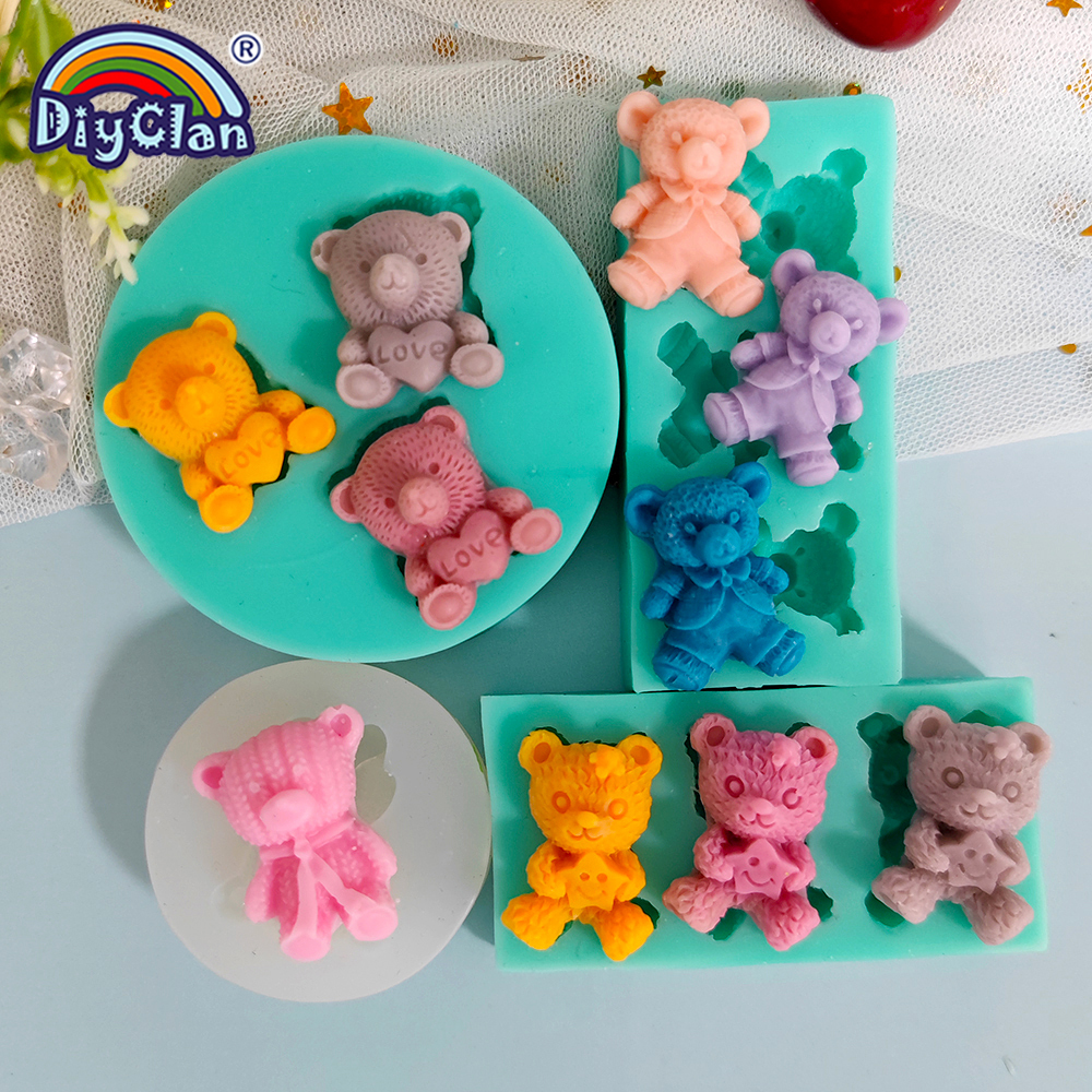 Sevimli Mini Ayı Silikon Kalıp - Mini Kitchen Baking incelemesi ve fiyatı