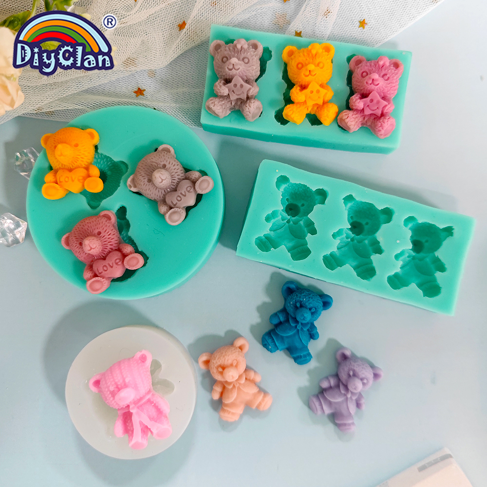 Sevimli Mini Ayı Silikon Kalıp - Mini Kitchen Baking incelemesi ve fiyatı