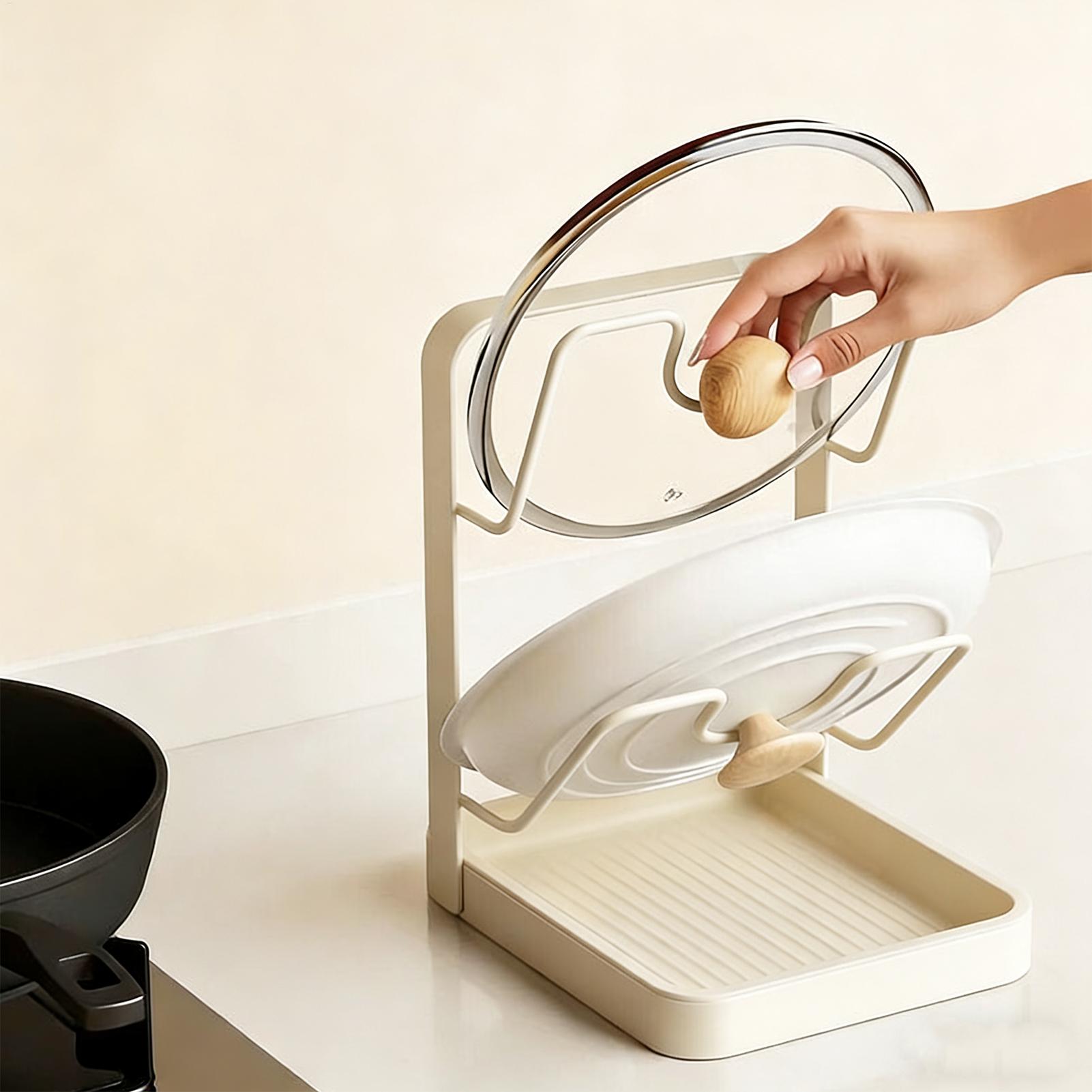 Tencere Kapağı Düzenleyici Kay - Kitchen Baking Pan Organizer incelemesi ve fiyatı