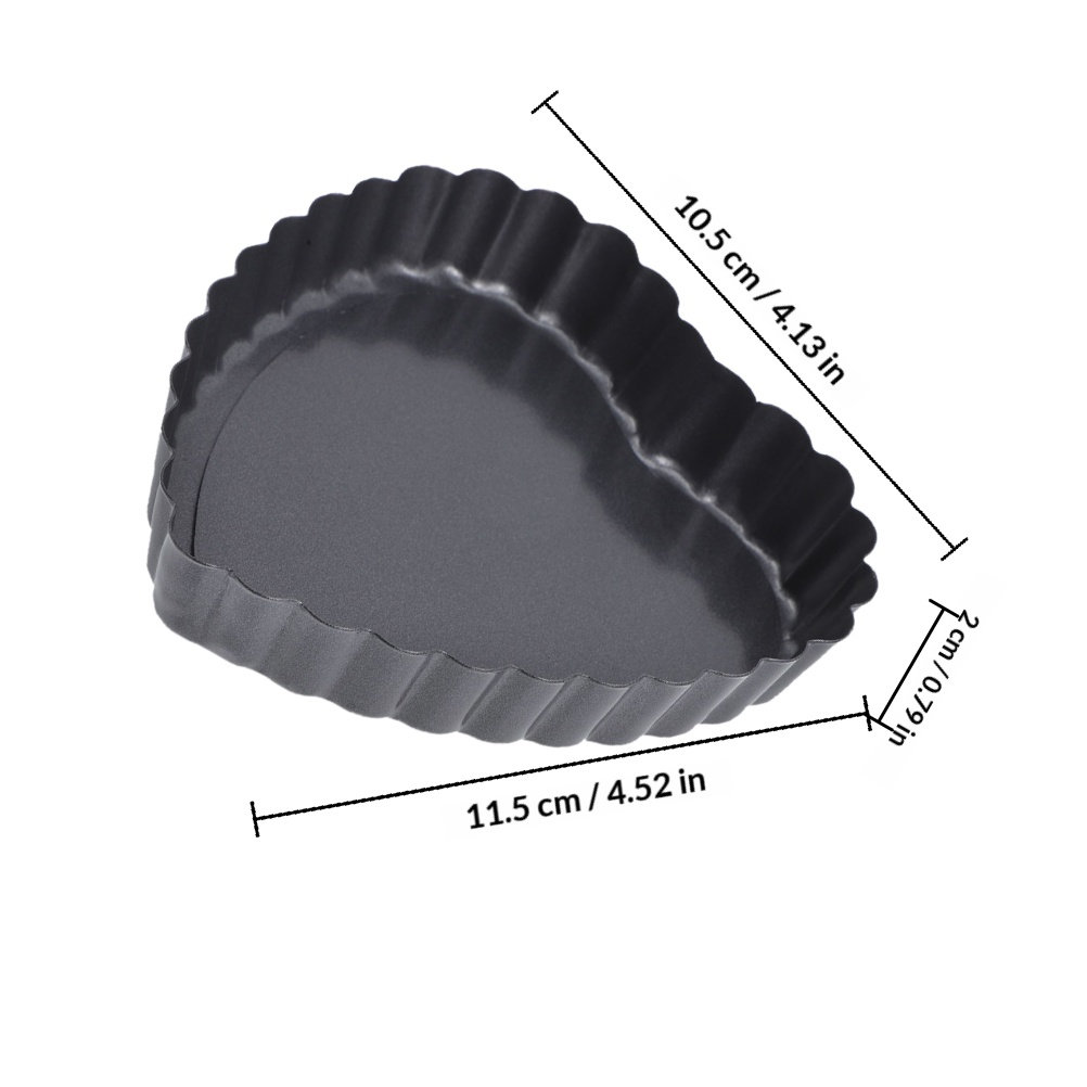 6 Parça Kalp Şeklinde Tart Kal - Mini Kitchen Baking incelemesi ve fiyatı