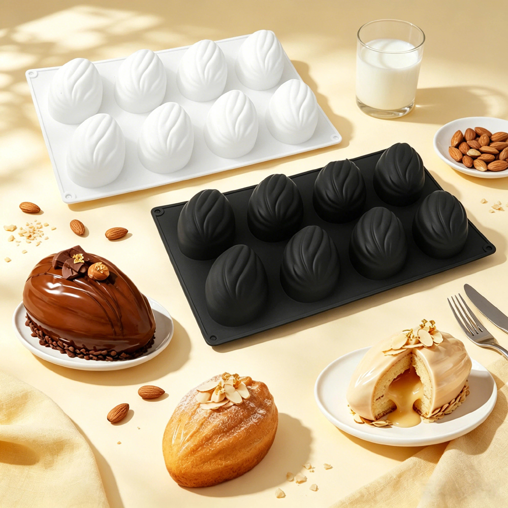3 veya 8 Bölmeli Badem Şeklind - Baking Kitchen Design incelemesi ve fiyatı
