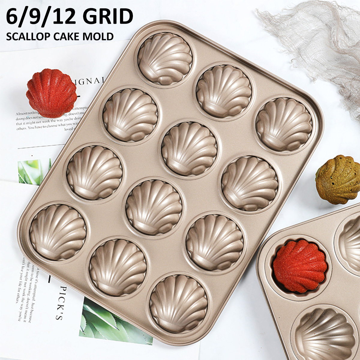 Madeleine Kalıp Kabuk Şekli Pi - Kitchen Baking Ware incelemesi ve fiyatı