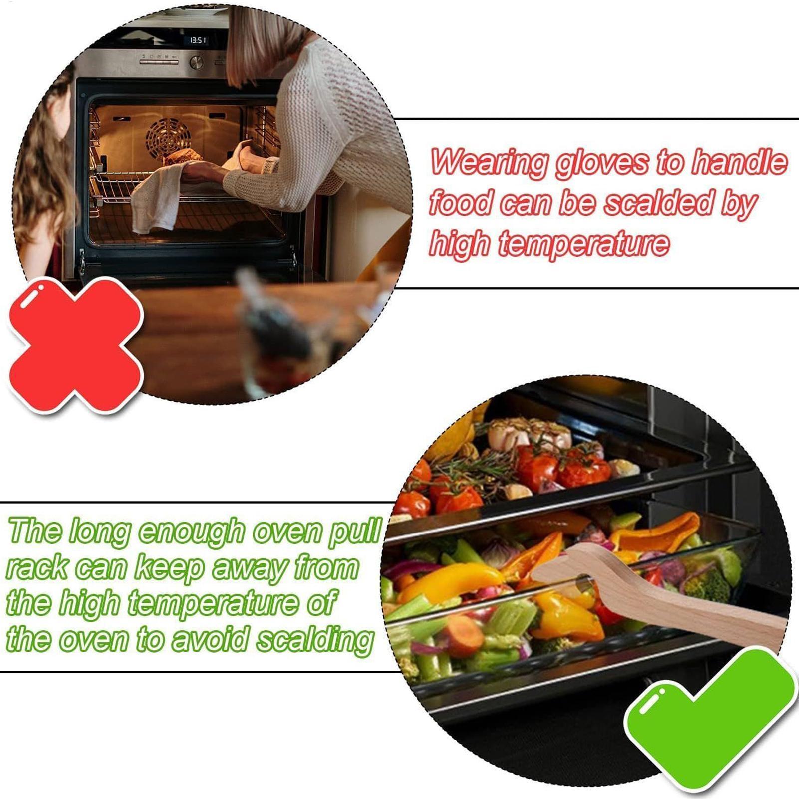Fırın Rafı Çekme Aleti Ahşap U - Cool Kitchen Baking Gadgets incelemesi ve fiyatı
